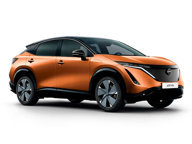 Nissan Ariya naranja evolve version