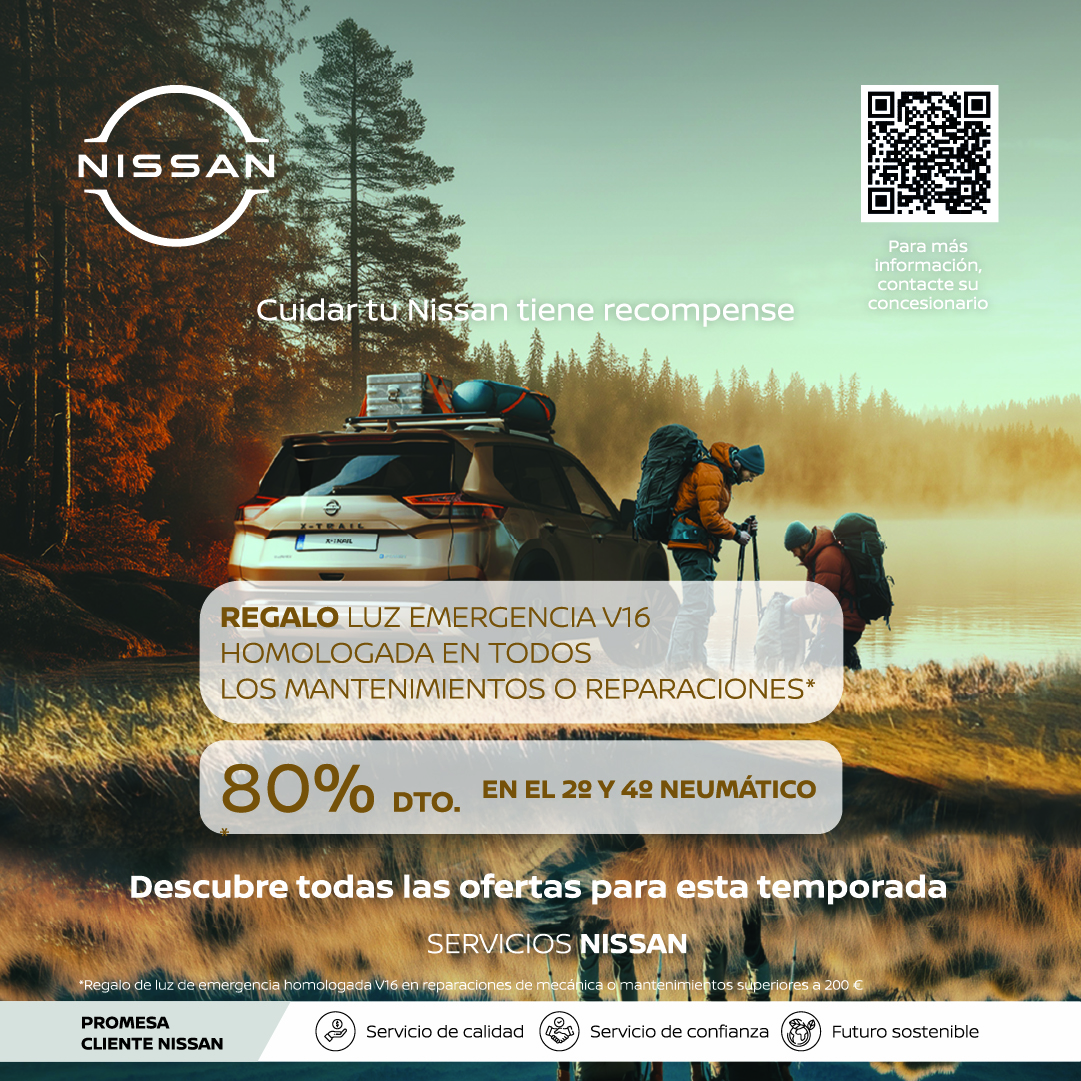 Cuidar tu Nissan tiene recompensa.