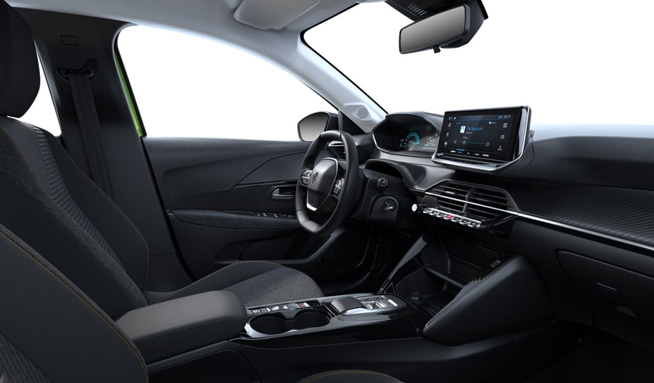 Interior Peugeot 208 electrico