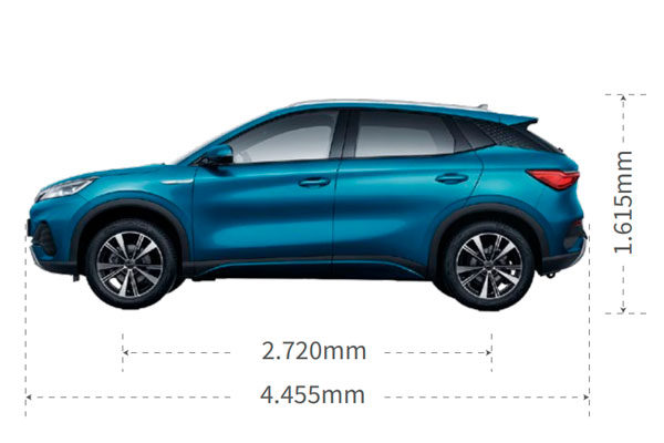 Medidas BYD Atto 3 Medidas BYD Atto 3