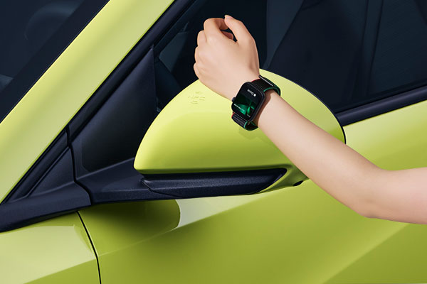 Tecnologia NFC BYD Dolphin Surf Apertura NFC BYD Dolphin Surf
