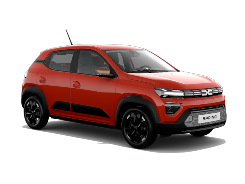 Dacia Spring rojo Nuevo Dacia Spring rojo