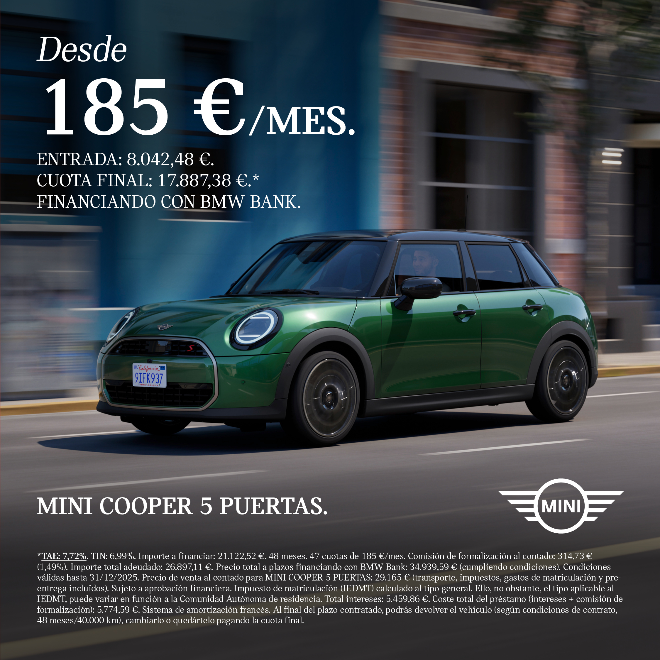MINI Cooper 5puertas