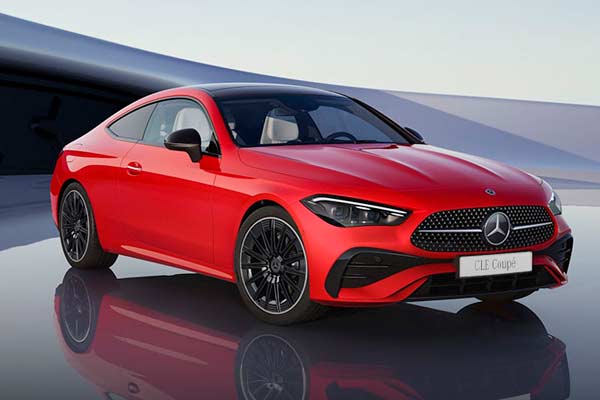 Mercede CLE Coupe Rojo