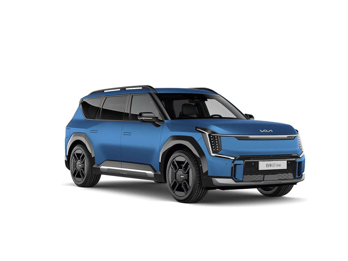 Kia ev9 azul electrico