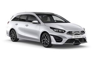 Kia Ceed tourer hibrido blanco