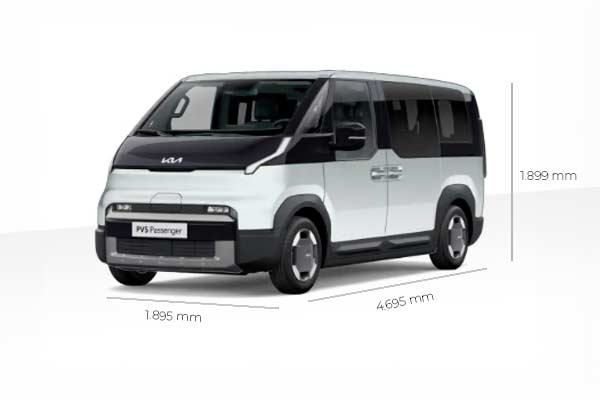 Medidas KIA PV5 Passenger